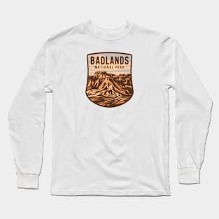 Badlands National Park Landscape Long Sleeve T-Shirt